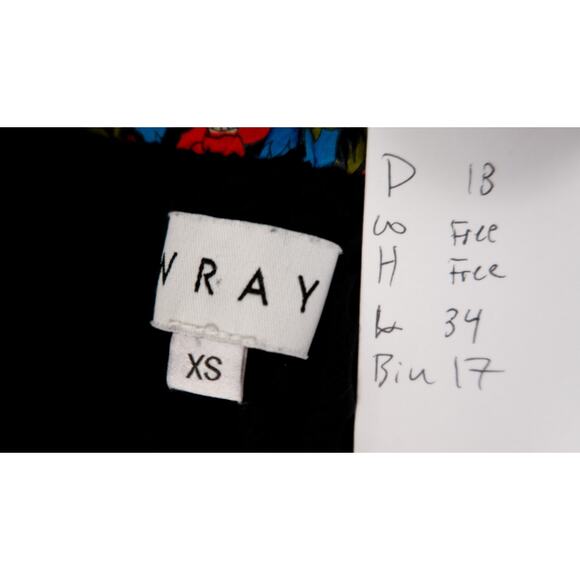 WRAY 'Birdie' Long Sleeve Floral Mini Dress in Pop Garden US XS - Picture 8 of 8